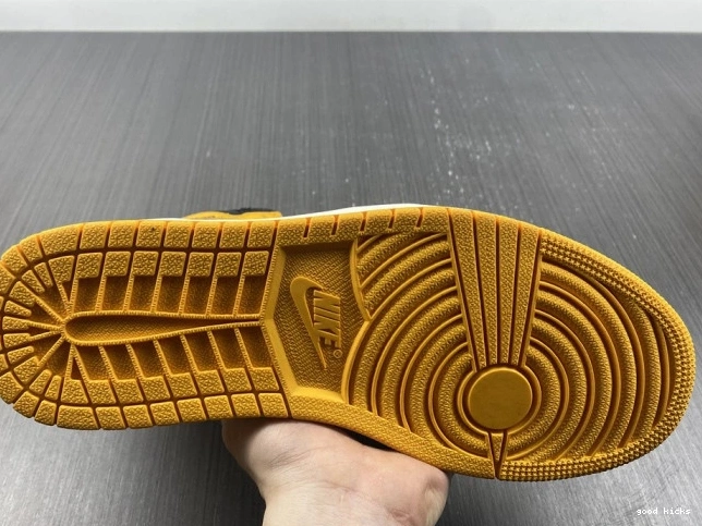 Cheap OG Jordan High Yellow Toe 1 555088-711 Air 0717